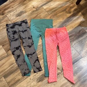 Kids Colorful Leggings Set Bundle
